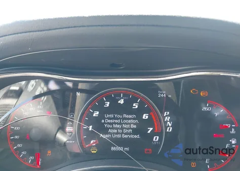 2018 Dodge Durango Srt Awd from USA, damaged, VIN 1C4SDJGJ4JC341550